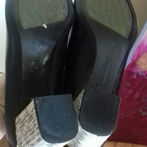Calvin Klein block heel pump, size 7 - Picture 7 of 7